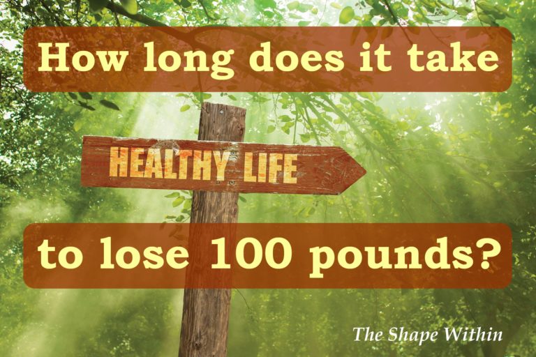 How long does it take to lose 100 pounds?